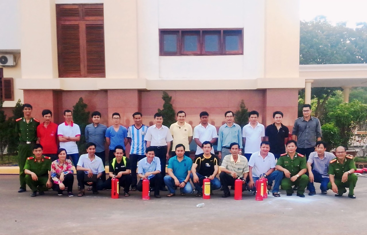 Văn phòng UBND tỉnh Đắk Lắk tăng cường công tác phòng cháy, chữa cháy tại cơ quan